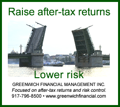 Greenwich Financial Management - Raise after tax returns; Lower risk